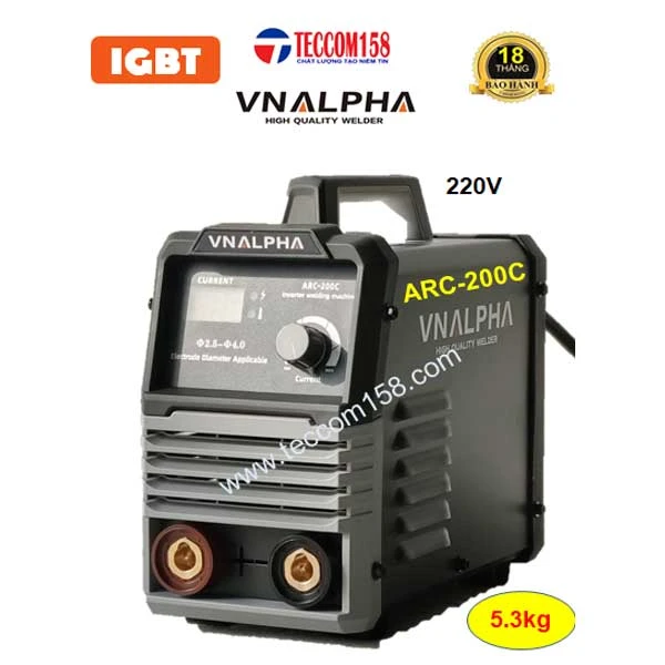 VNALPHA ARC-200C CHUYÊN QUE 3LY2 100% 4LY 80% CẤU HÌNH 5 BO 4 IGBT ĐẦU TIÊN VN, INPUT 220V