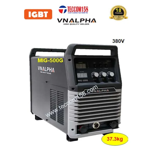 VNALPHA MIG-500G BÁN TỰ ĐỘNG, ĐẦU RỜI CUỘN 15KG MÁY CẤU HÌNH 9 BO 2 MODUL KHỐI IGBT 2 KHÁNG, CẤU HÌNH ĐẦU TIÊN Ở VN